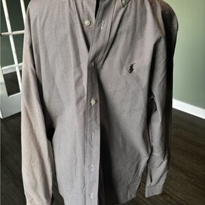 Ralph Lauren Golf Men's  Checkered Button-Up Jacket